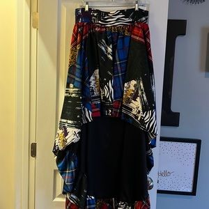 High low skirt